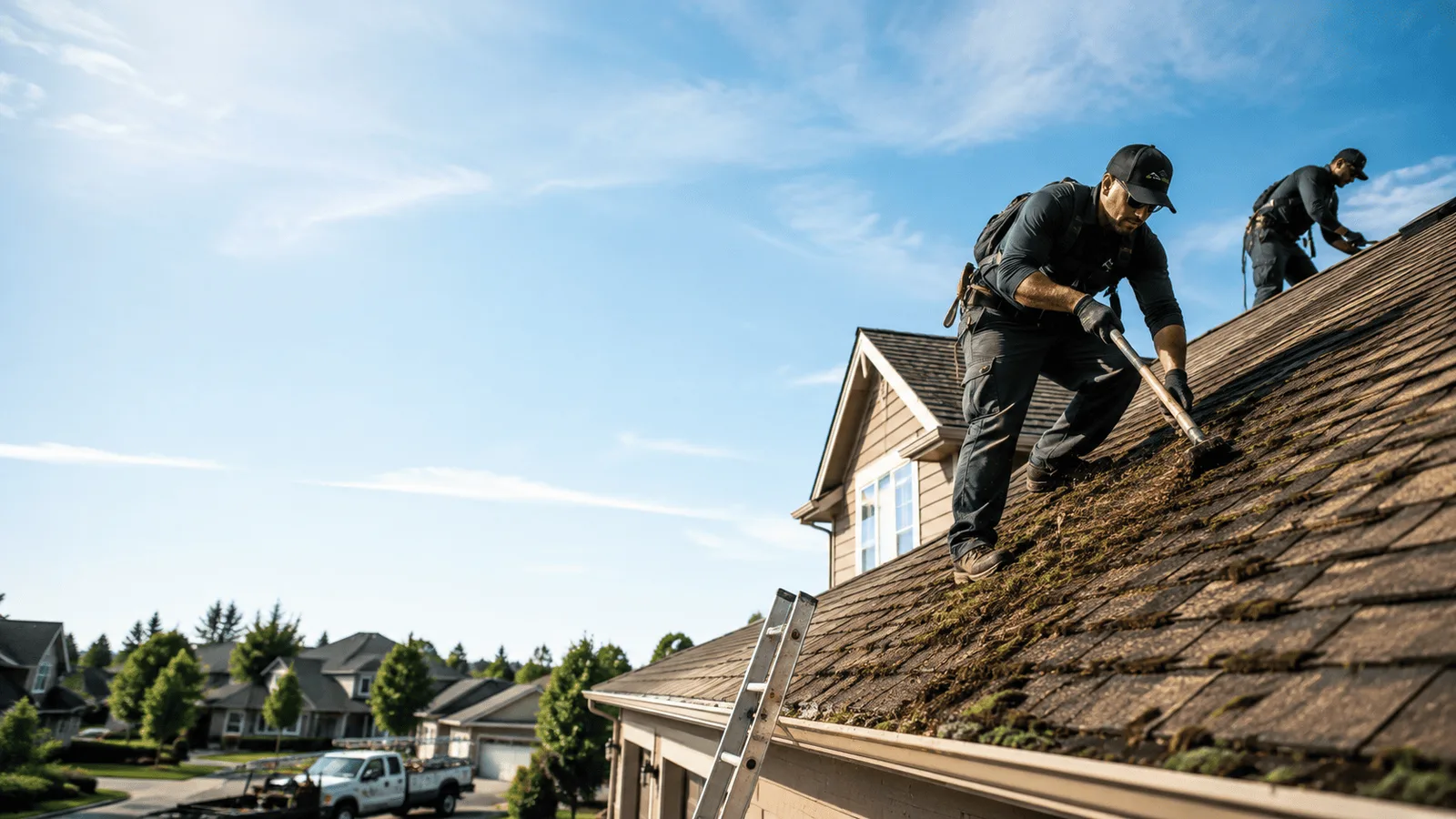 Roof Moss Removal in Laddonia, MO near me